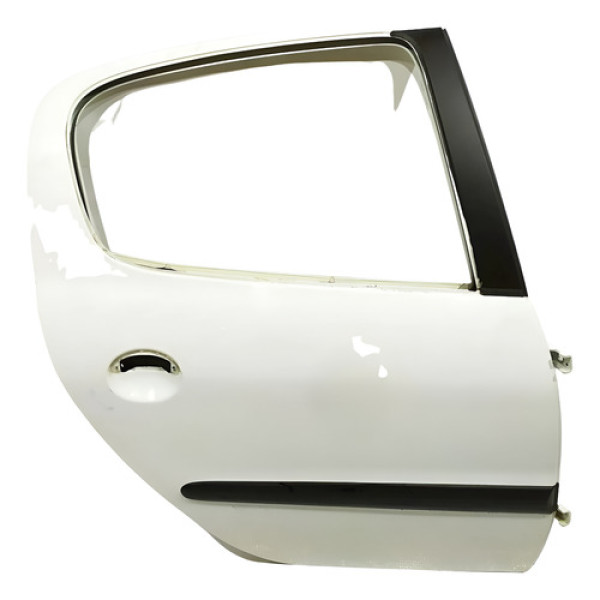 Porta Traseira Direita Peugeot 206 2001 Original V1342 - P34 Direito Branco Porta Traseira Direita Peugeot 206 2001 Original V1342 - P34 Direito Branco