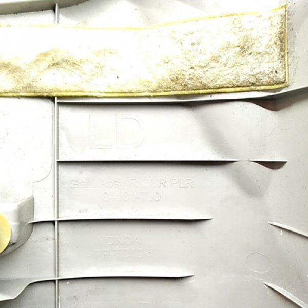 Capa Coluna Traseira Direita Honda Fit Ex At 2010 62067