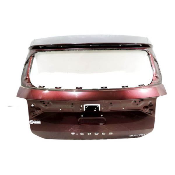 Tampa Traseira Vw T-cross Tsi 1.0 2021 Original V1441 - P45 Vermelho