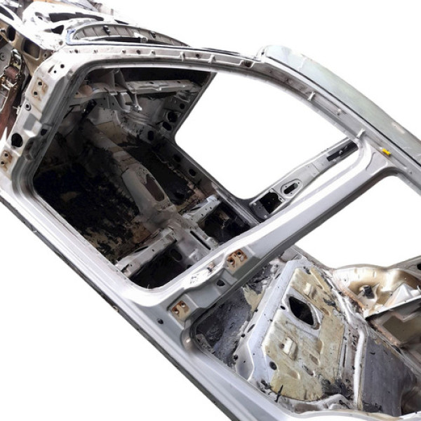 Caixa Ar Pé Coluna Esquerda  Fiat Siena 1.3  2004 204395 Não Informado