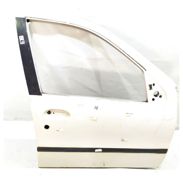 Porta Dianteira Direita Fiat Palio 2001 Original 1157 Cinza