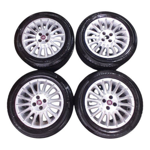 Jogo Roda Fiat Linea Dual 1.8 16v 2011 190555