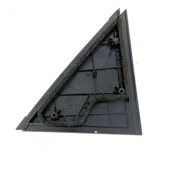 Moldura Externa Porta Traseira Esquerda Hyundai Hb20 1.0 201 Preto
