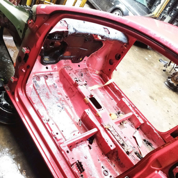 Caixa Ar Pé Coluna Esquerda  Vw Fox 1.0 2007 192383