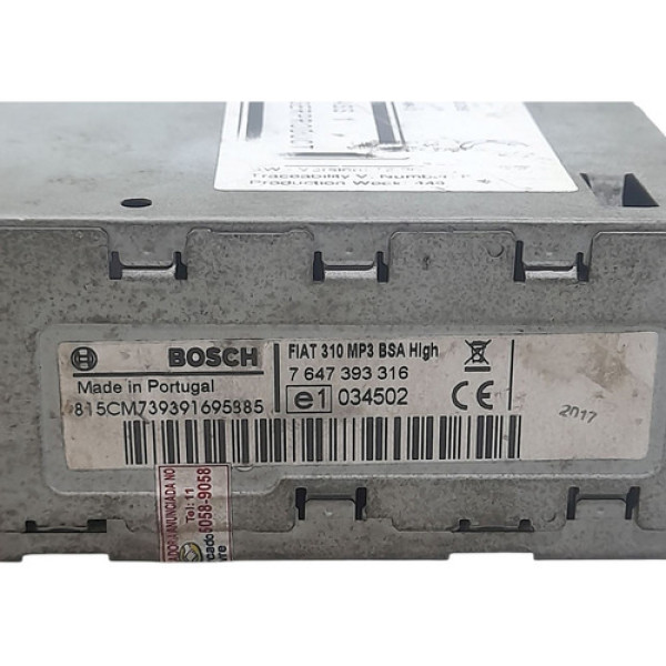 Som Rádio Cd Original  Fiat Linea Dual 1.8 16v 2011 193522