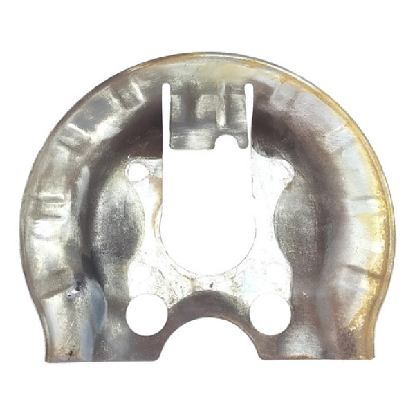 Espelho Disco Freio Traseiro Direito Citroen C4 2011 1289 Prateado