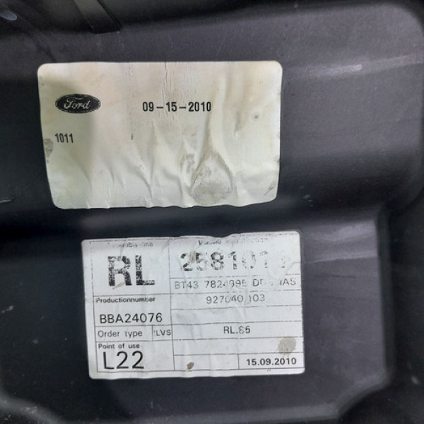 Máquina Vidro Porta Traseira Esquerda  Ford Edge 3.5 2011 19 Não Informado