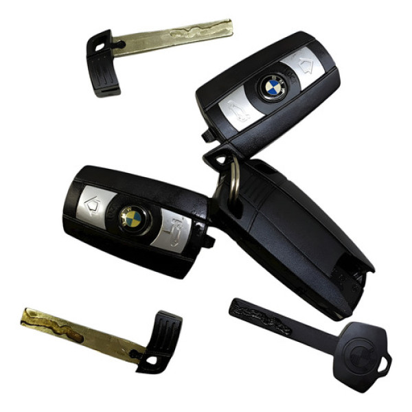 Chave Chip Code Bmw 550i 4.8  2009 196381 Não Informado