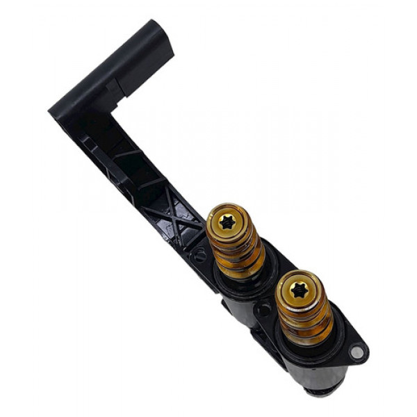 Conjunto Válvula  Solenoide Pressão Óleo Cabeçote Audi A6 3.