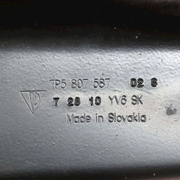 Chapa Inferior Para Choque Traseiro  Porsche Cayenne S 4.8 T