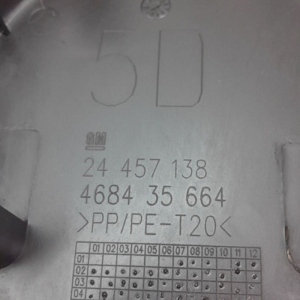 Acabamento Interno Retrovisor Direito Gm Corsa 1.4 8v 2010   Não Informado