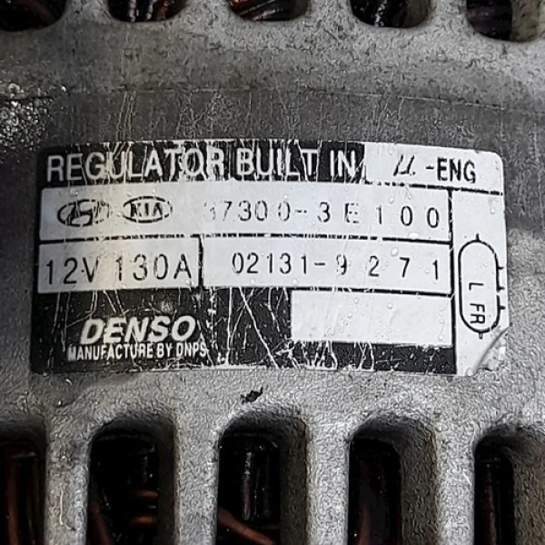 Alternador Hyundai Santa Fe 2.7 2008 V1754 - P1