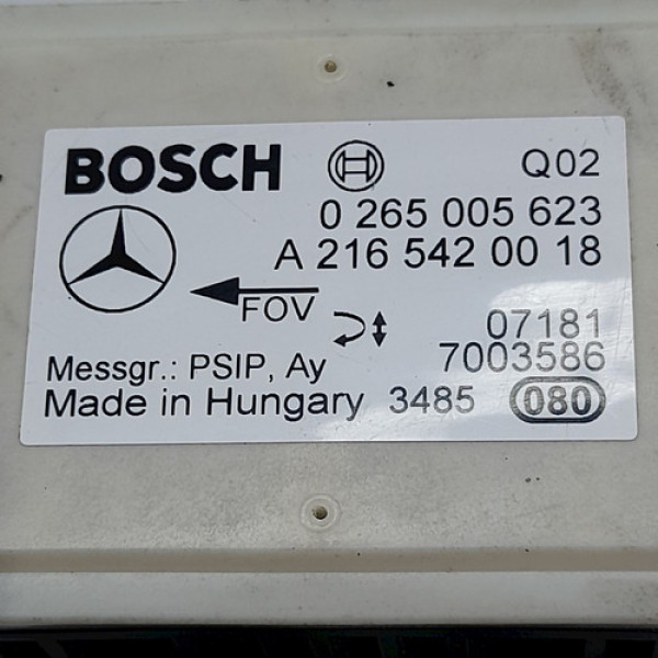 Módulo Sensor Carroceria  Mercedes-benz B200 2.0 2008 177510