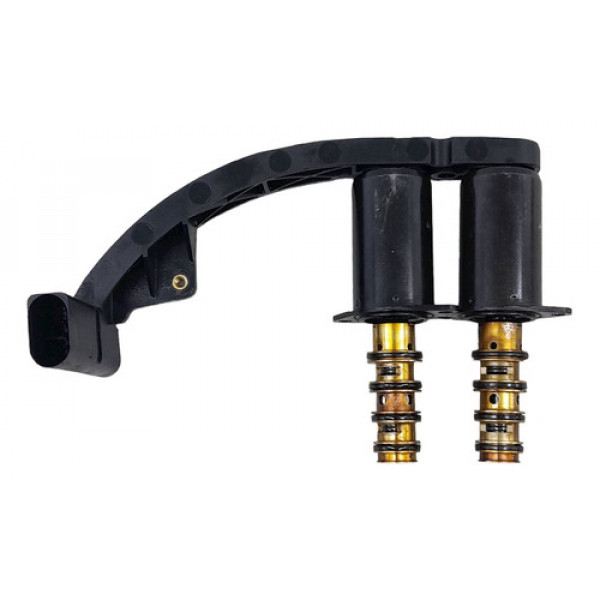 Conjunto Válvula  Solenoide Pressão Óleo Cabeçote Audi A6 3.