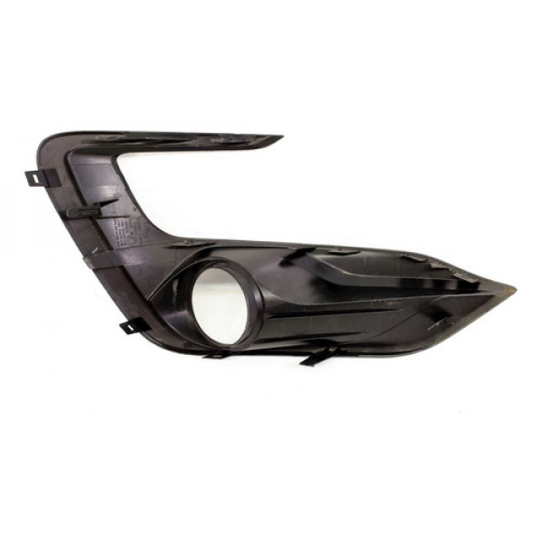Moldura Esquerda Farol Milha Para-choque Dianteira Ford Ka S Preto