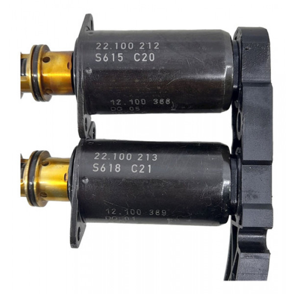 Conjunto Válvula  Solenoide Pressão Óleo Cabeçote Audi A6 3.