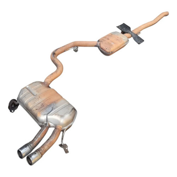 Escapamento Abafador  Vw Touareg V8 2009 208375