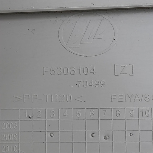 Acabamento Inferior Esquerdo Caixa Fusível Interna Lifan/320