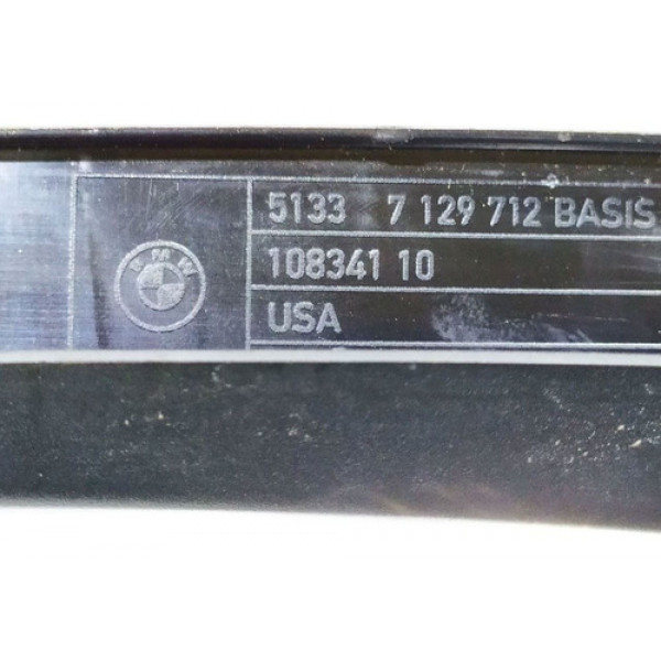 Moldura Interna Porta Dianteira Direita Bmw X5 2011 37022