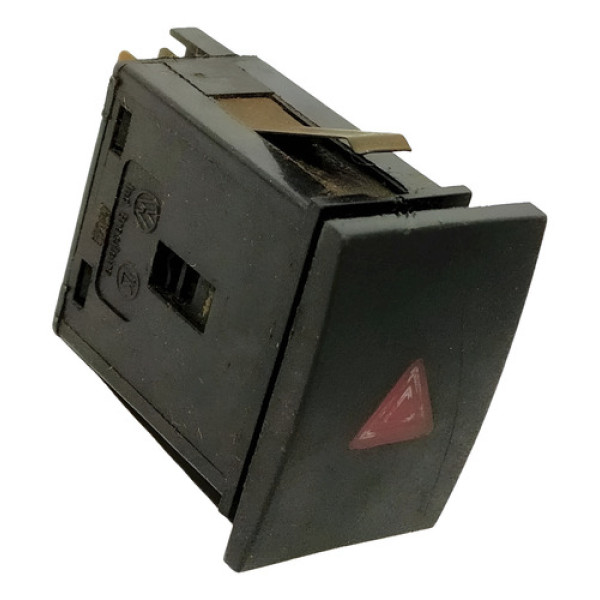 Botão Pisca-alerta Vw Gol Parati Saveiro G3 G4 10941 Preto