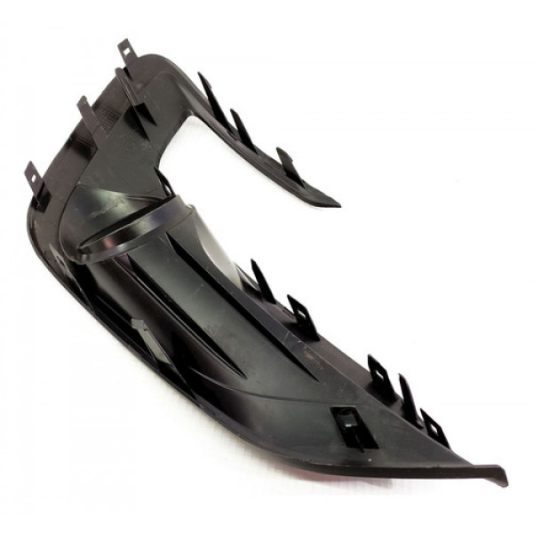Moldura Esquerda Farol Milha Para-choque Dianteira Ford Ka S Preto