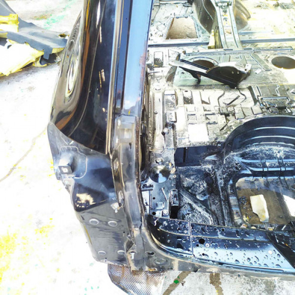 Lateral Esquerda Vw Touareg 2005 Original 1301