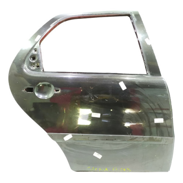 Porta Traseira Direita Fiat Siena 2005 Original 43903 Direito Preto Porta Traseira Direita Fiat Siena 2005 Original 43903 Direito Preto