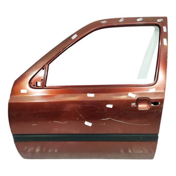 Porta Dianteira Esquerda Vw Golf 1995 Original 22416 Dianteira Vermelho
