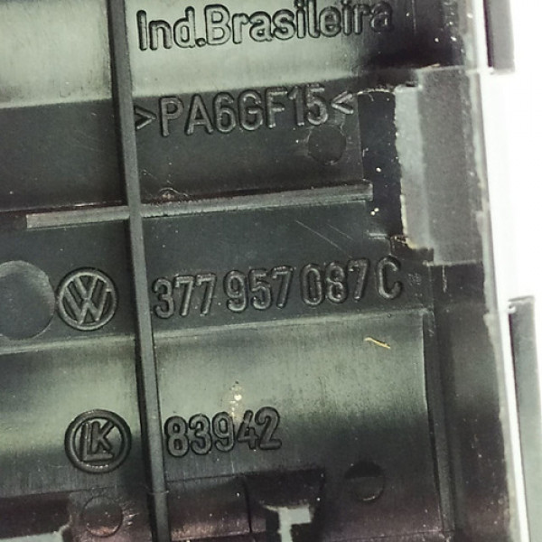 Botão Cego Acabamento Painel Vw Gol 16v 2000 100942