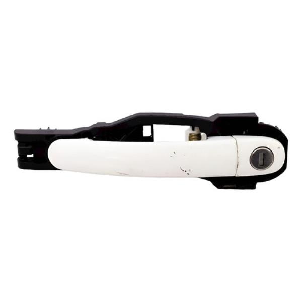Maçaneta Externa Dianteira Esquerda Vw Crossfox 2014 109492 Branco