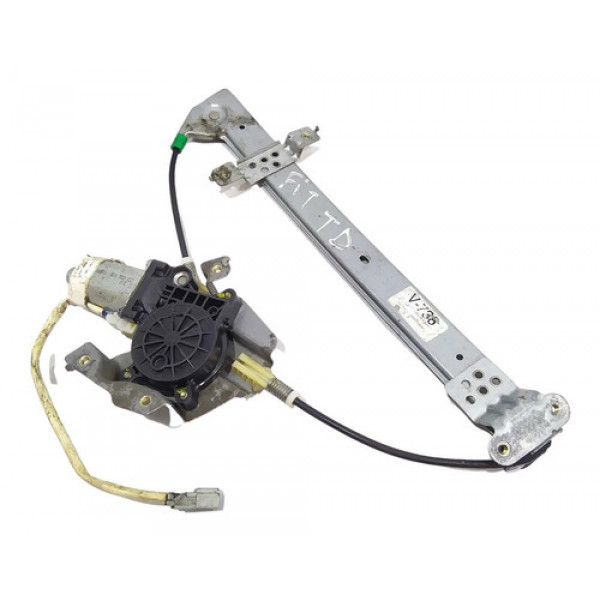 Maquina Vidro Traseiro Direito Honda Fit 2006 Original 14475