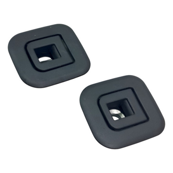 Par Presilha Fixação Tampão Traseiro  Bmw 550i 4.8  2009 196 Não Informado