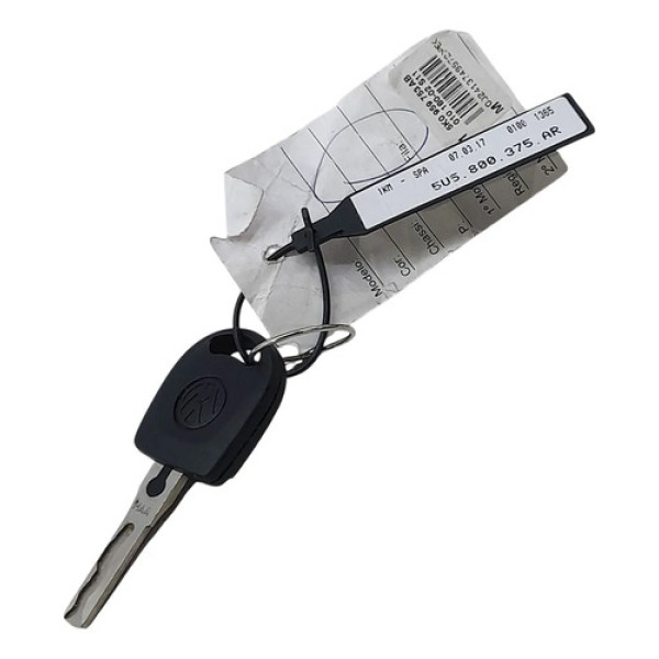 Chave Chipe Code Vw Voyage 1.6  2017 212303 Não Informado