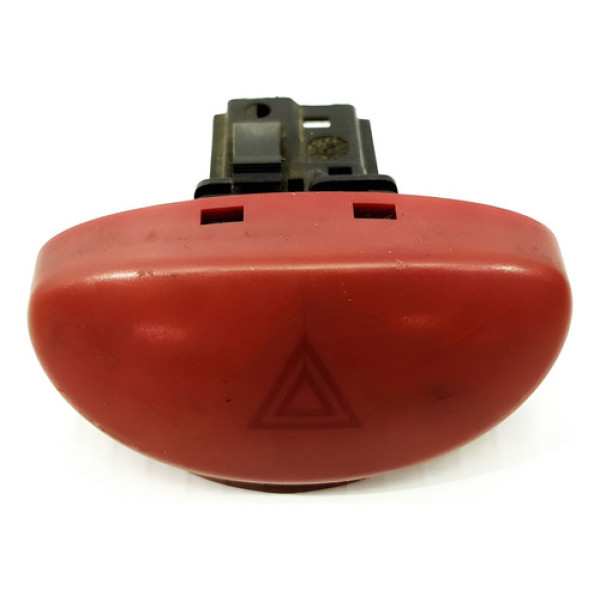 Botão Pisca-alerta Peugeot 206 2005 Original 10698 Vermelho