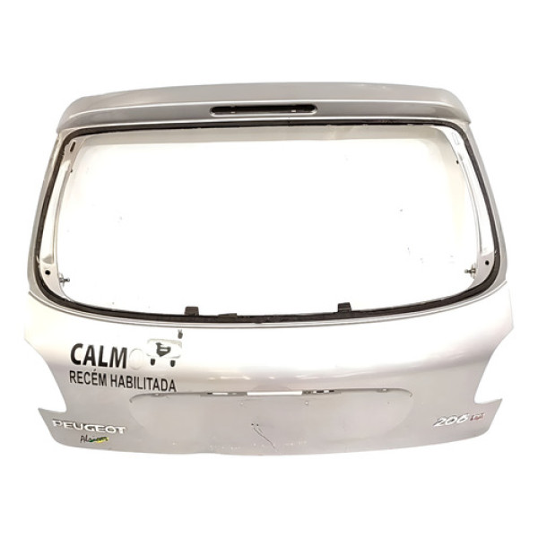 Tampa Traseira Peugeot 206 1.0 16v 2001 Original V1507 - P45 Branco