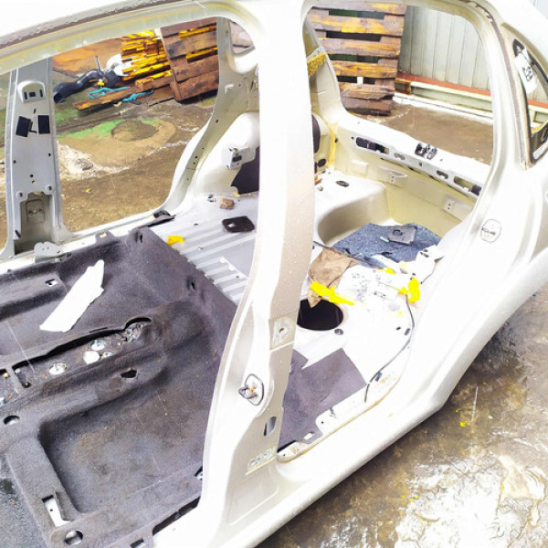 Coluna Central Esquerda Citroen C3 2012 Original  1297