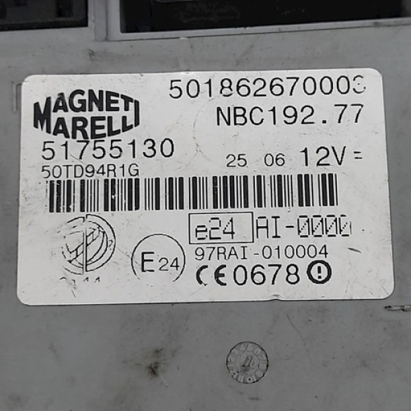 Módulo Bsi Fiat Stilo 2003/10    210807