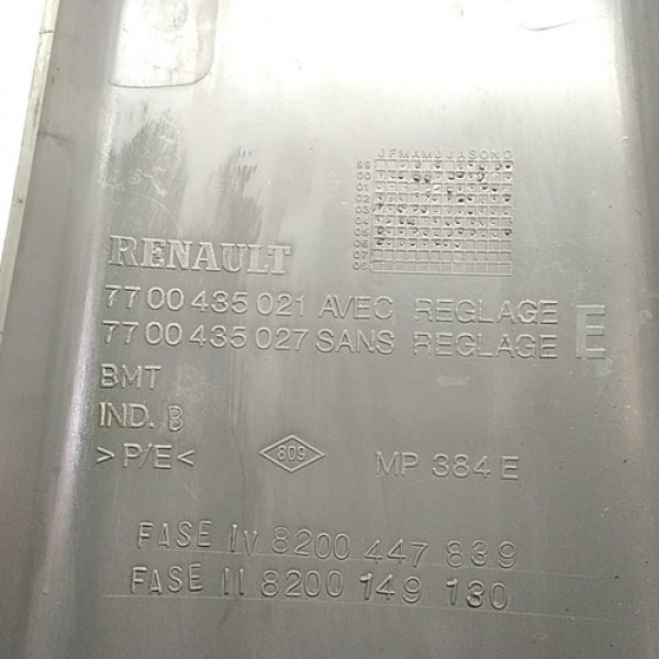 Capa Coluna Central Esquerda Clio 16v 2007 Original 70403