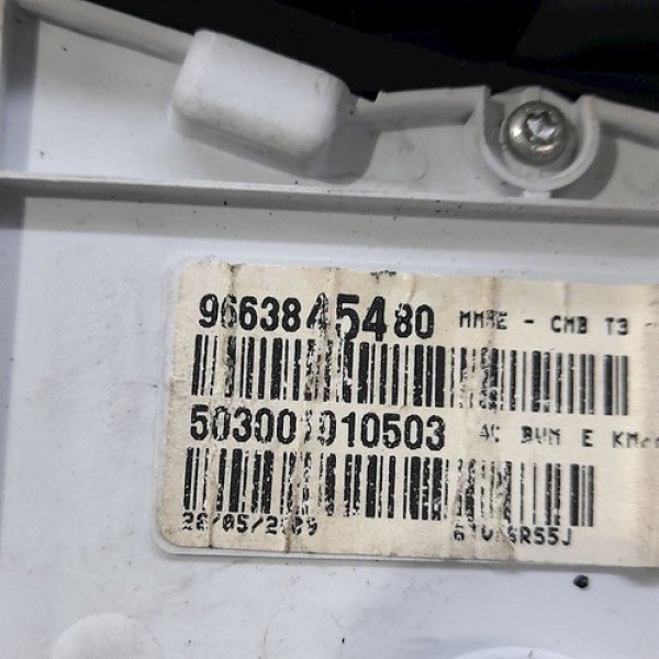Painel De Instrumentos Peugeot 207 Passion 1.4 2010 V1779 -  Não Informado