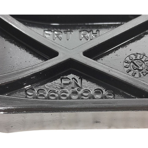 Maçaneta Externa Porta Dianteira Direita Gm Captiva 3.6 2009