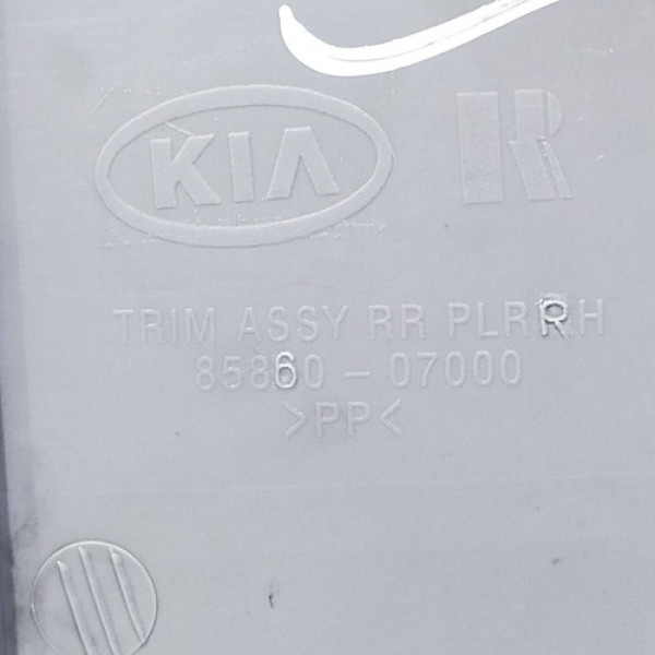 Capa Coluna Traseira Direita Kia Picanto Ex 1.1 2007 40854 Não Informado