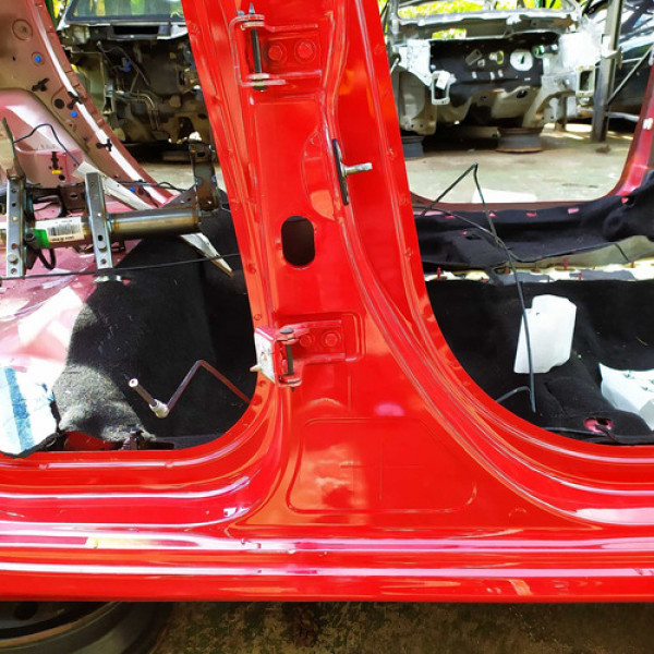 Coluna Central Direita Peugeot 208 2017 Original 1308