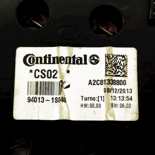 Painel De Instrumentos Hyundai Hb20 1.6 16v 2014 V1464 - P27