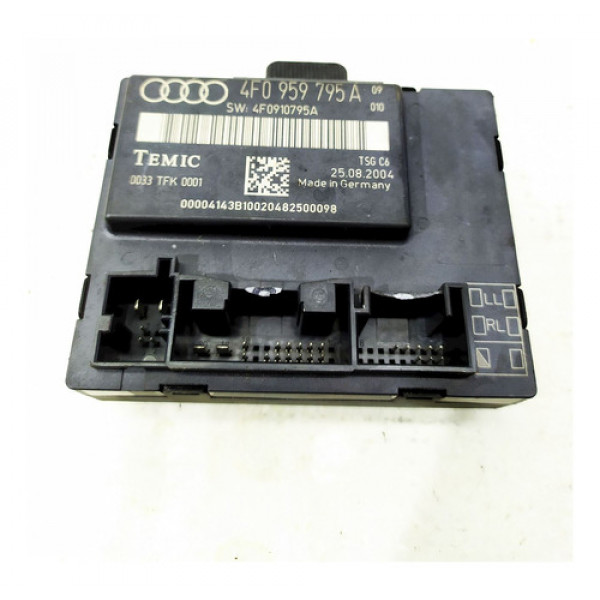 Módulo Vidro Elétrico Porta Traseira Esquerda Audi A6 2004  