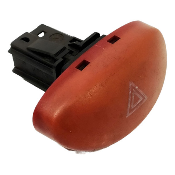 Botão Pisca-alerta Peugeot 206 2002 Original 10571 Preto