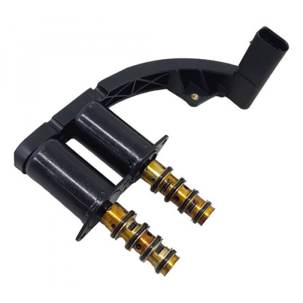 Conjunto Válvula Solenoide Pressão Óleo Cabeçote Direito Aud