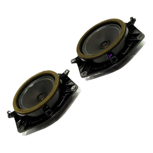 Para Alto-falante 4 Polegadas Hyundai Hb20 1.0  2017 79338 Preto