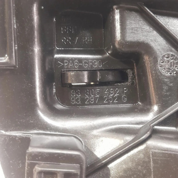 Maçaneta Interna Porta Traseira Direita  Gm Meriva 1.8 2005  Não Informado Traseira