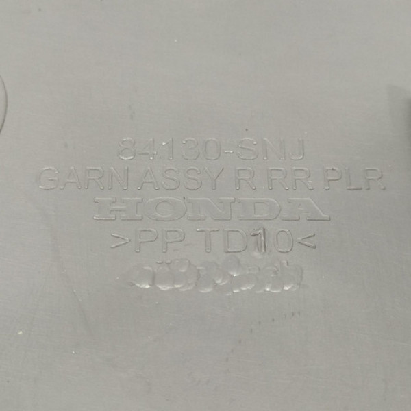 Capa Coluna Traseira Direita Honda Civic Lxs 2007 102946