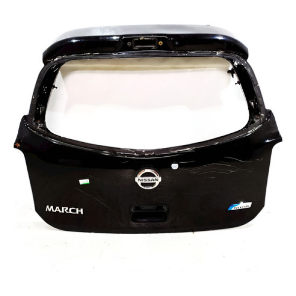 Tampa Traseira Nissan March 1.6s  2012 V1462 - P45 Preto